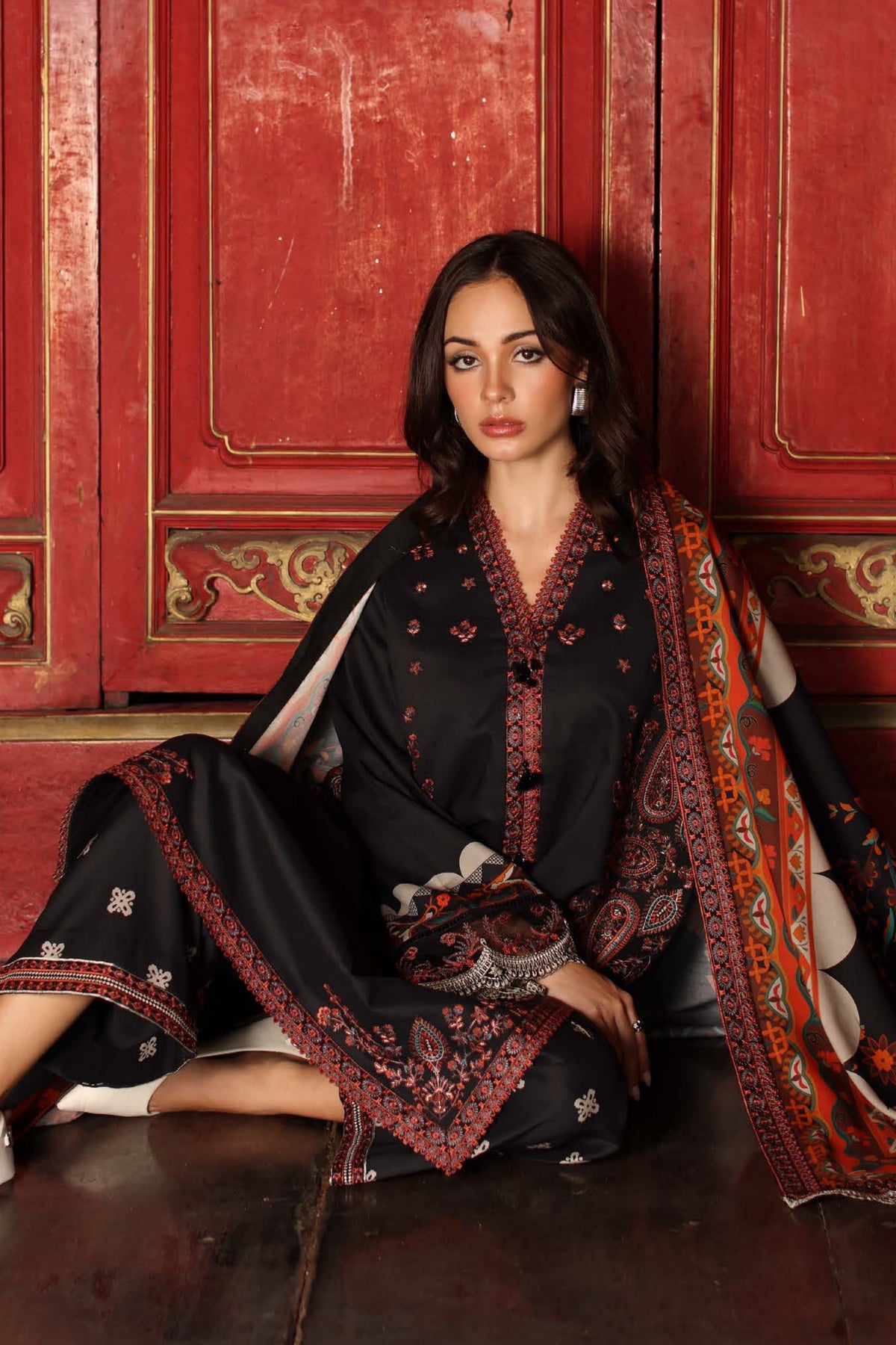 Charizma Aniiq ANW7-02 | Linen Suit | Pak Cloth House