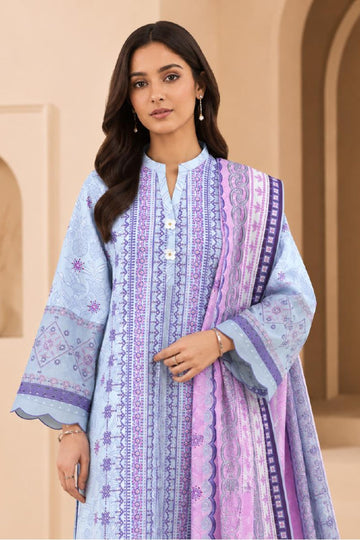 Sapphire CL11-103 | Digital Embroidered Linen Suit | Pak Cloth House