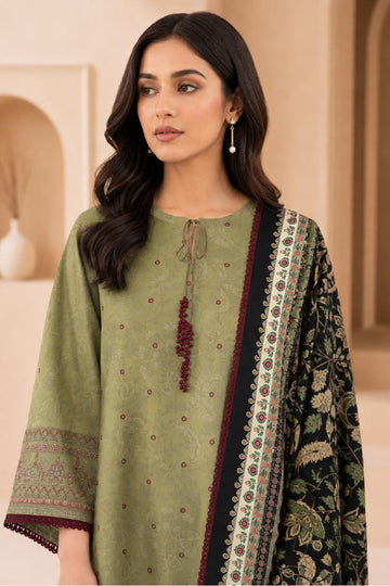 Sapphire CL11-106 | Digital Embroidered Linen Suit | Pak Cloth House