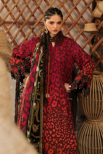 3 Piece Unstiched Embroidered Cambric Suit