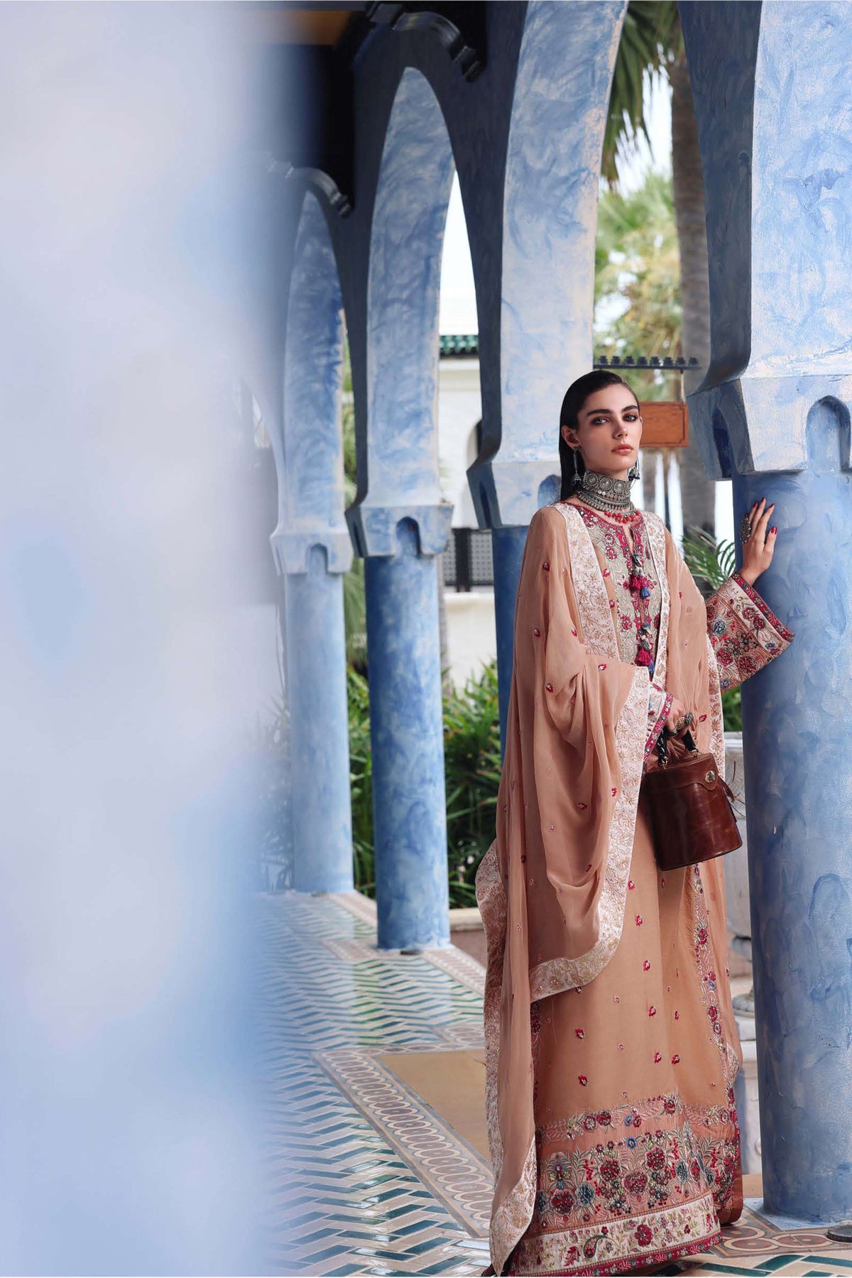 Mushq Belladona Royale Silk Suit