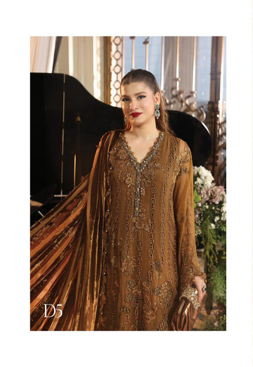 Maria.B MPC-07-05 Unstitched Chiffon Suit