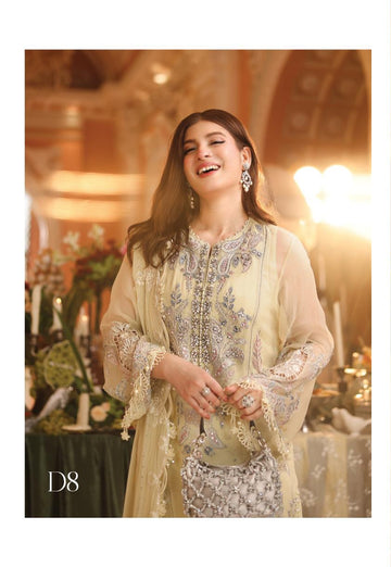 Maria.B MPC-07-08 Unstitched Chiffon Suit