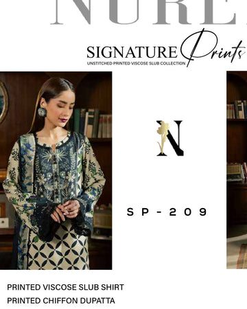 Nureh SP-209 Viscose Slub Suit