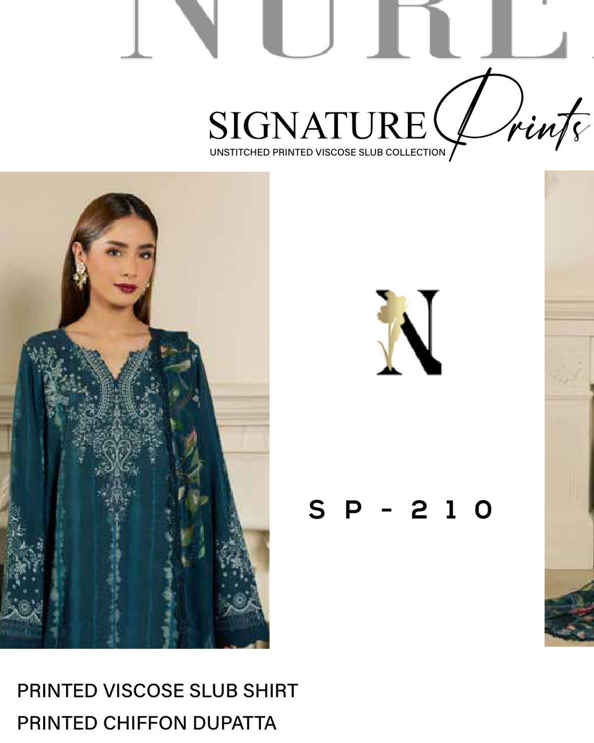 Nureh SP-210 Viscose Slub Suit