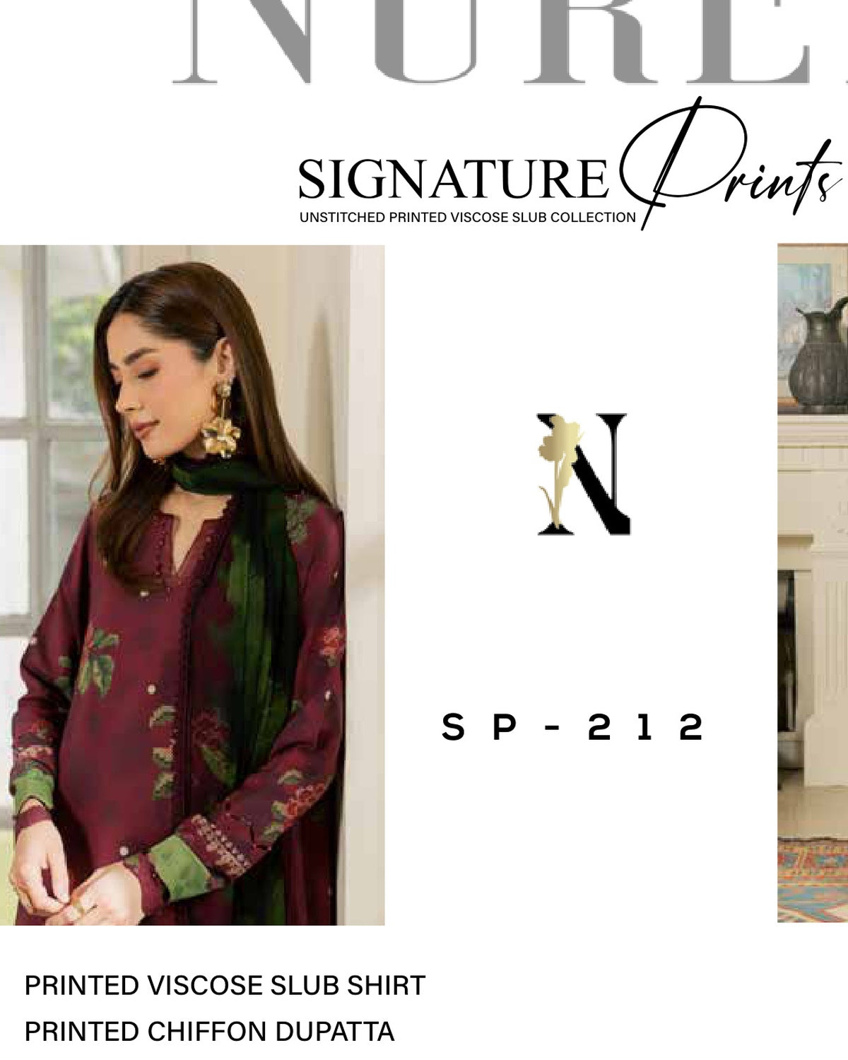 Nureh SP-212 Viscose Slub Suit