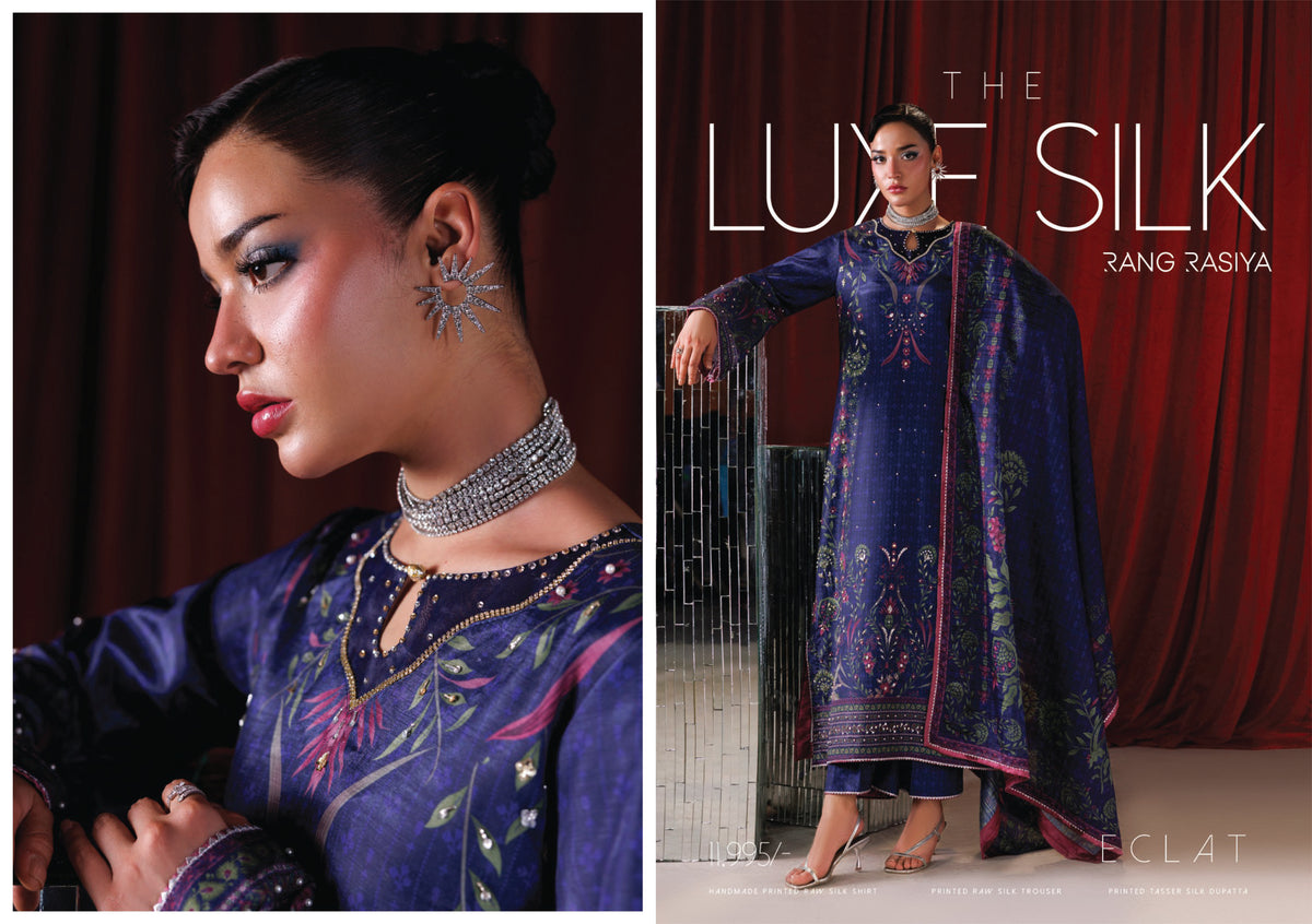 Rang Rasiya Luxe Silk Suit – Eclat