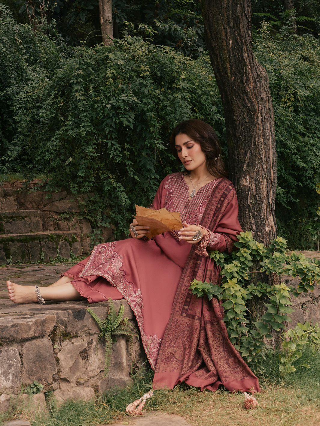 Izel Musafir ZEBA | Italian Woolen 3 Piece