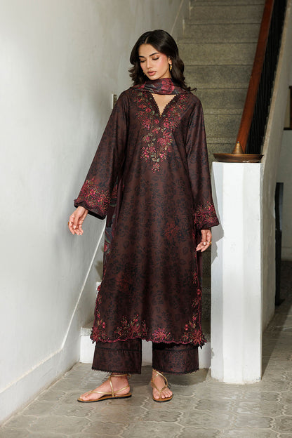 Iznik IPF-29 Embroidered Printed Viscose Linen