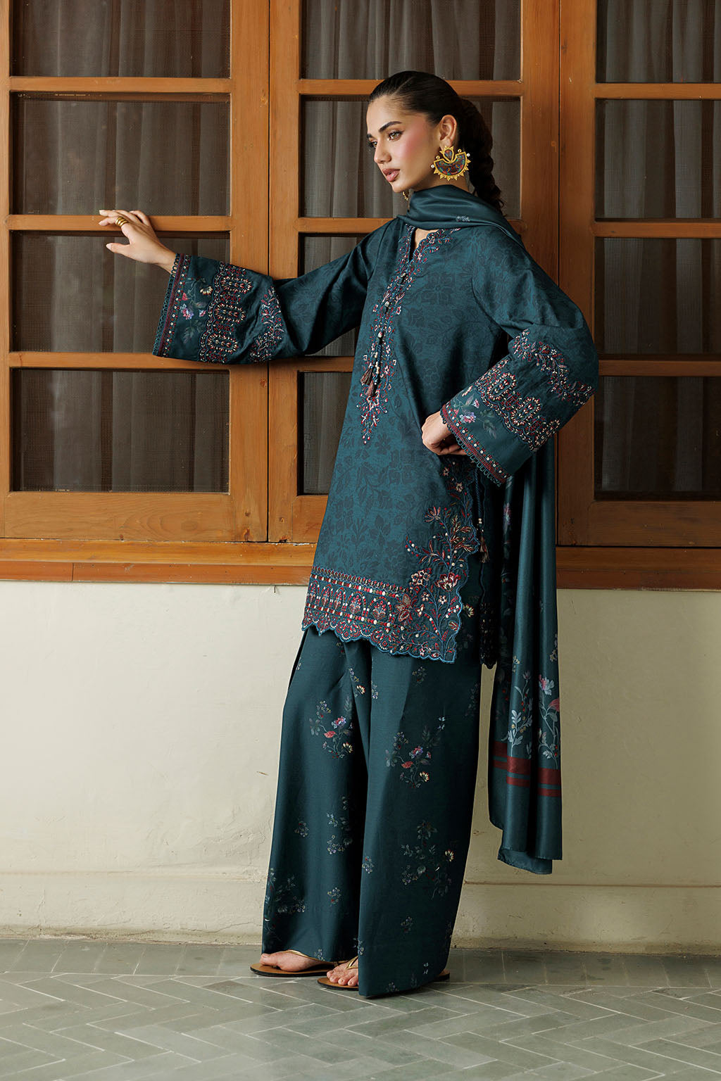 Iznik IPF-21 Printed Viscose Linen