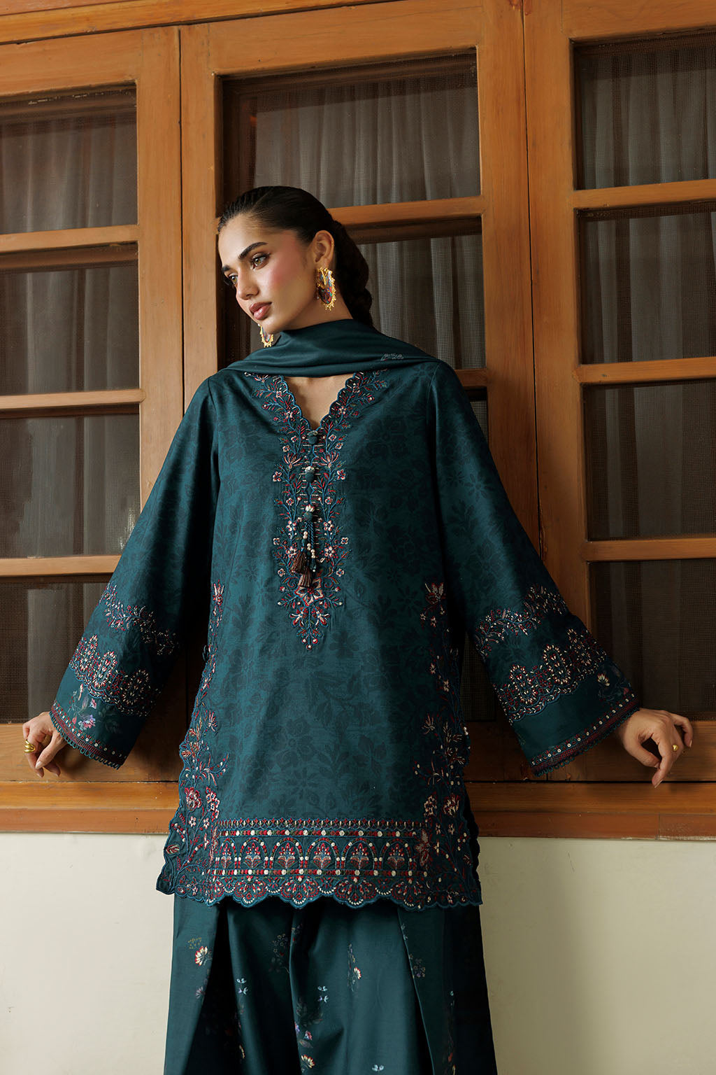 Iznik IPF-21 Printed Viscose Linen