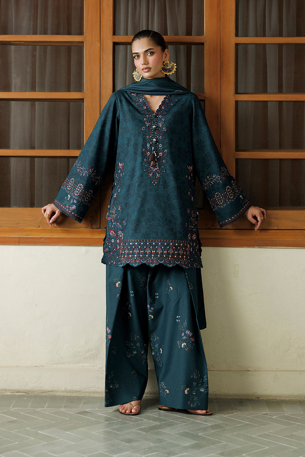 Iznik IPF-21 Printed Viscose Linen