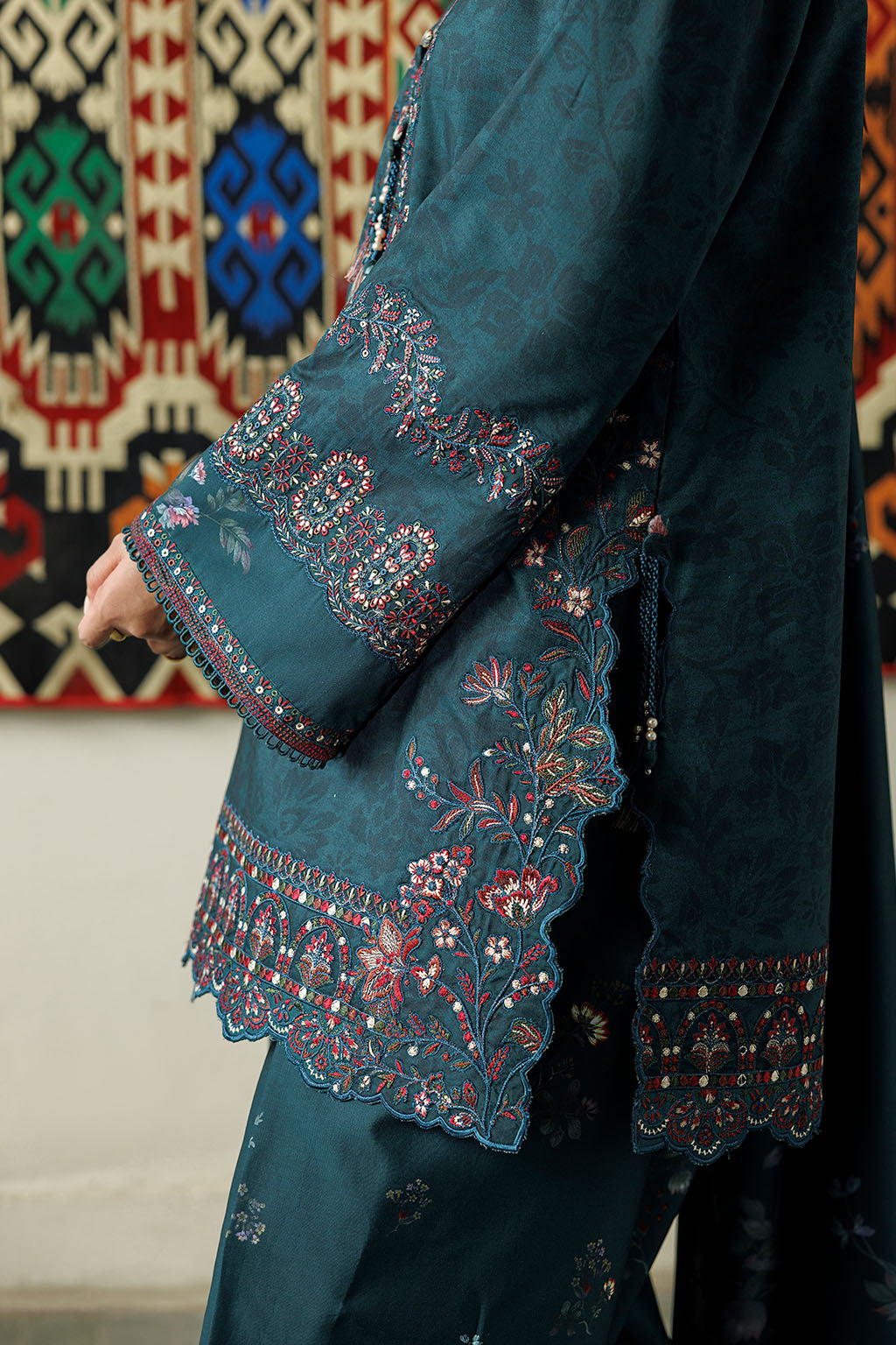 Iznik IPF-21 Printed Viscose Linen