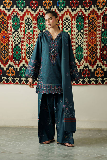 Iznik IPF-21 Printed Viscose Linen