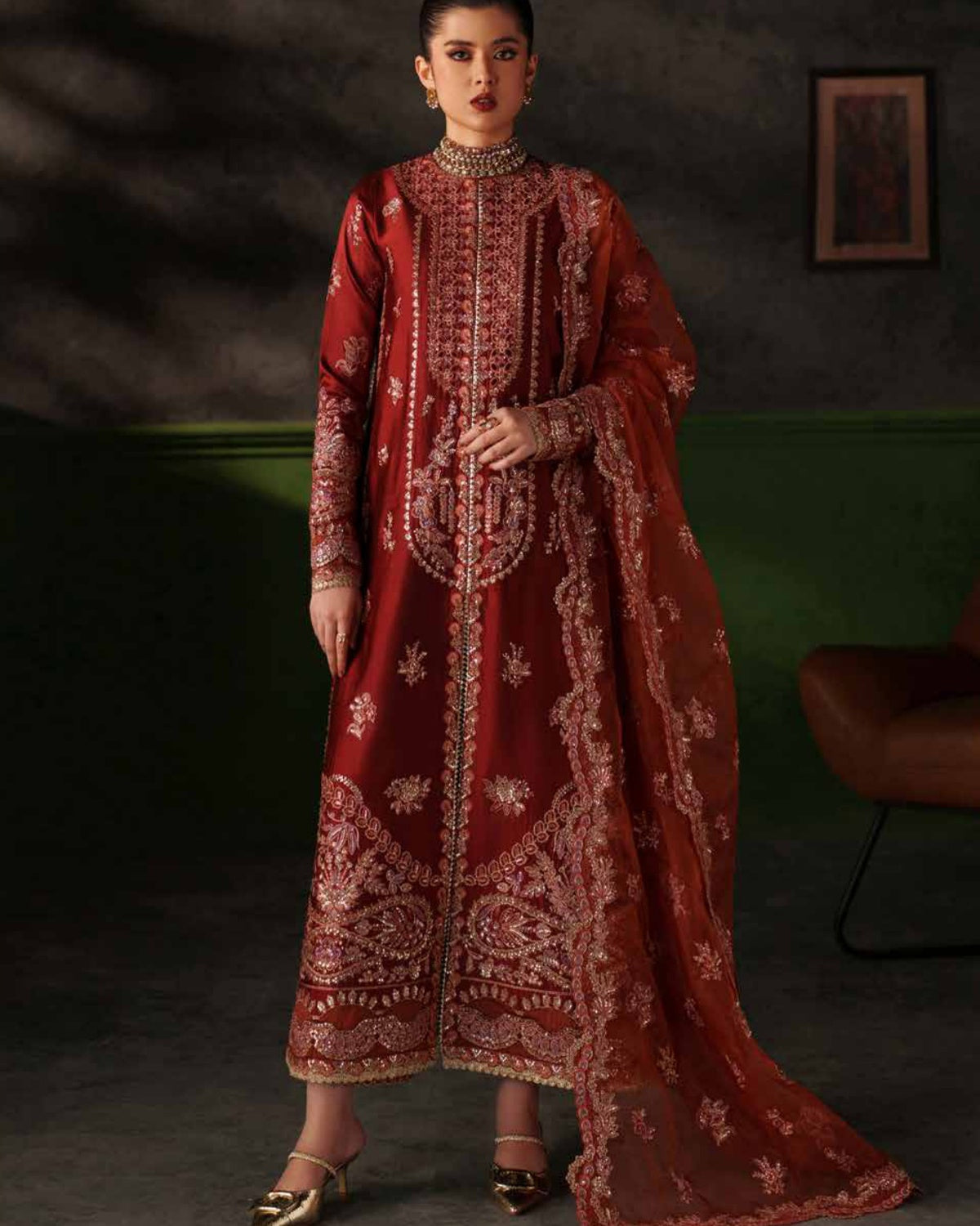 Emaan Adeel Noemie Verve Silk