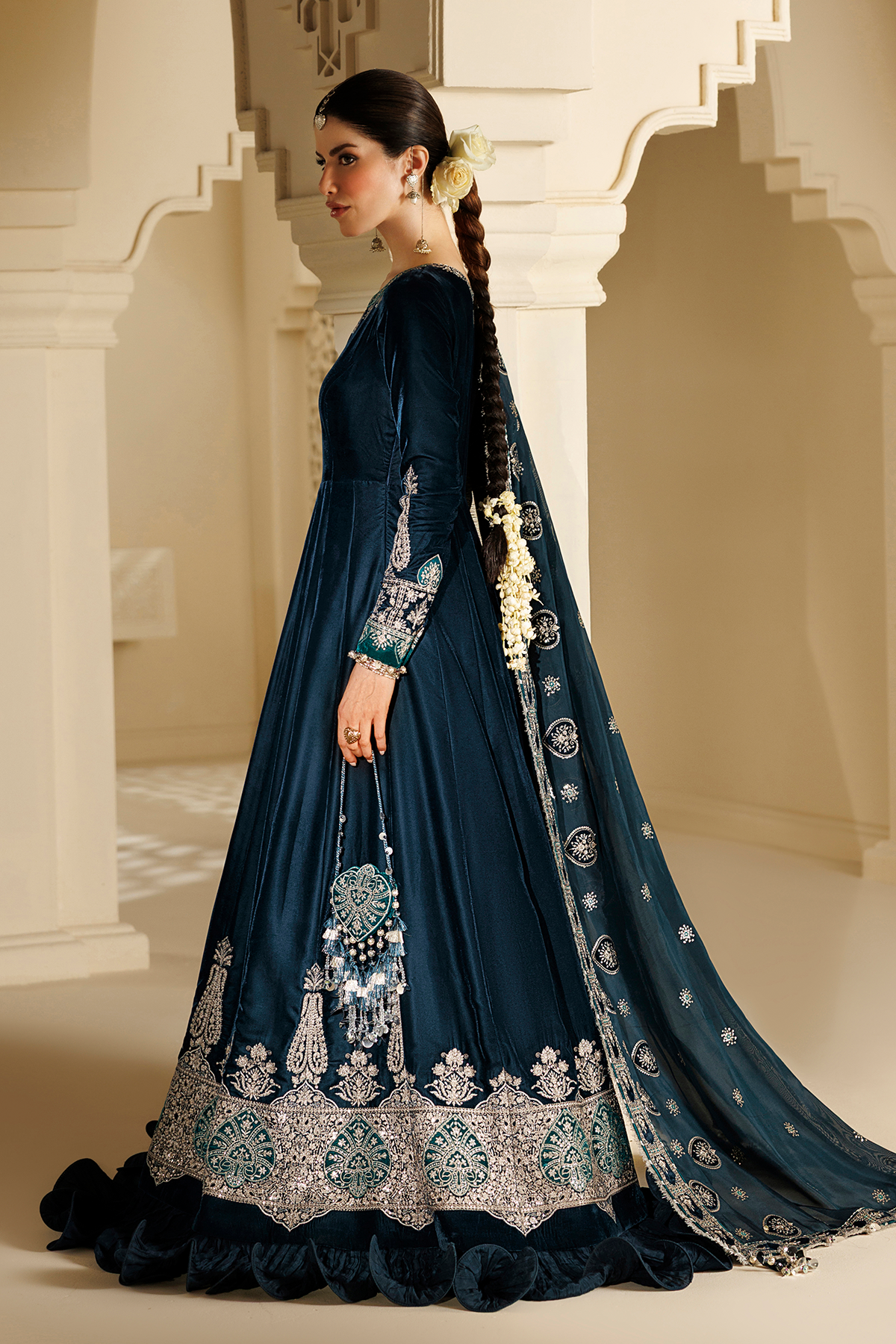 Jazmin Chandni CVF26-D09 ZAIB-UN-NISA