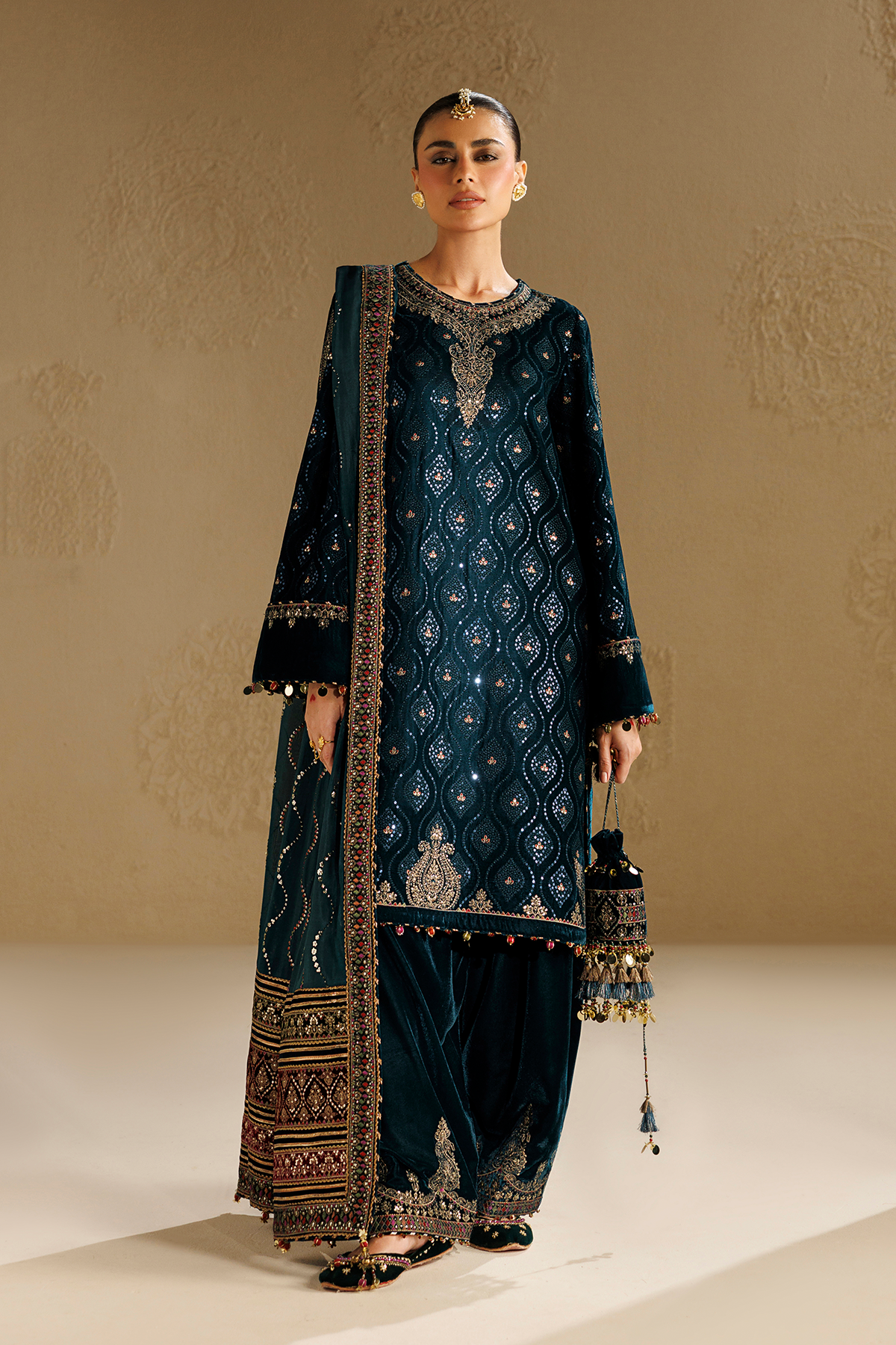 Jazmin Chandni CVF26-D02 SHAH-E-NEEL