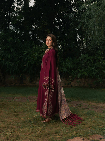 Izel Musafir AFROZE | Italian Woolen 3 Piece