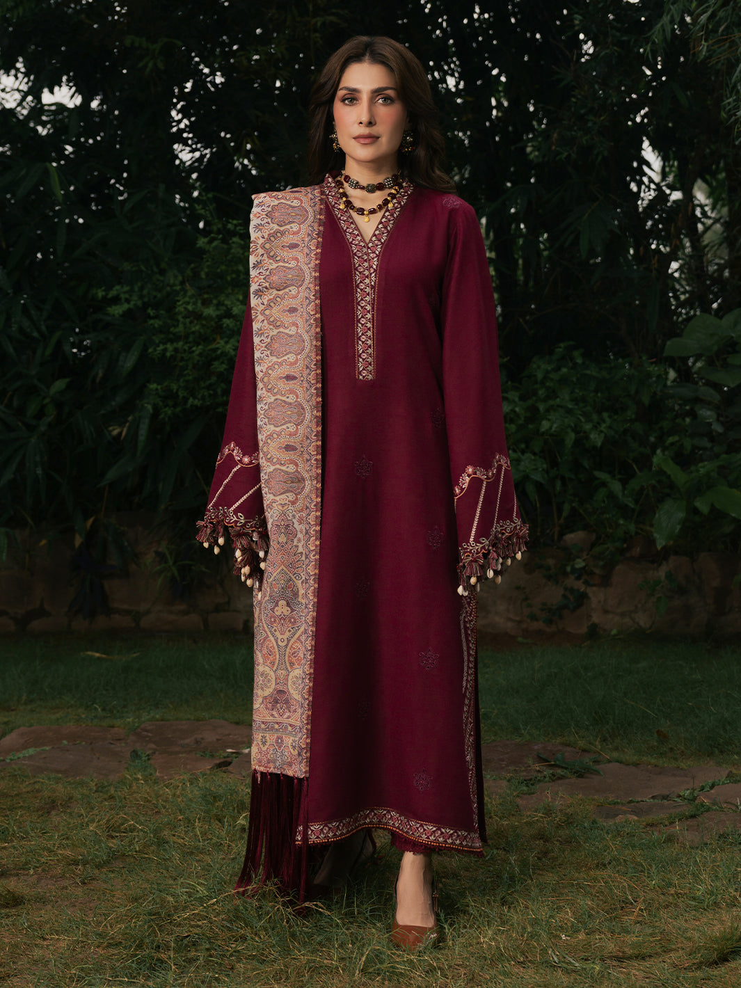 Izel Musafir AFROZE | Italian Woolen 3 Piece
