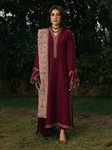 Izel Musafir AFROZE | Italian Woolen 3 Piece