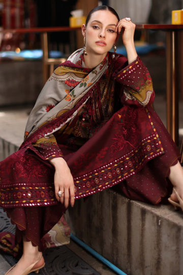 Charizma Aniiq ANW7-03 | Linen Suit | Pak Cloth House