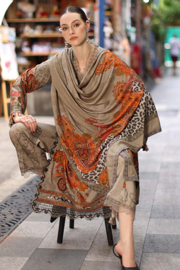 Charizma Aniiq ANW7-04 | Linen Suit | Pak Cloth House