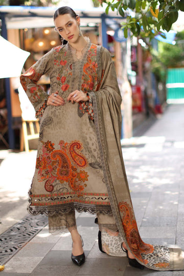 Charizma Aniiq ANW7-04 | Linen Suit | Pak Cloth House