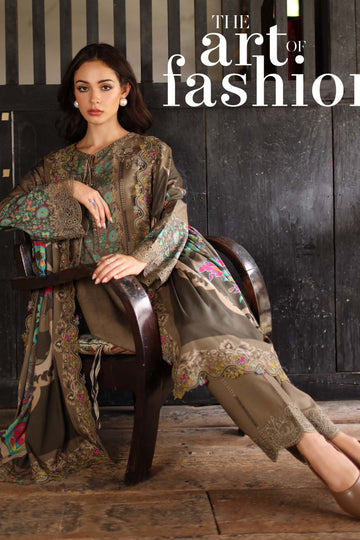 Charizma Aniiq ANW7-05 | Linen Suit | Pak Cloth House
