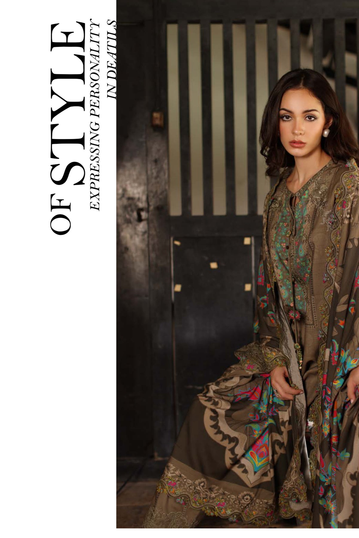 Charizma Aniiq ANW7-05 | Linen Suit | Pak Cloth House