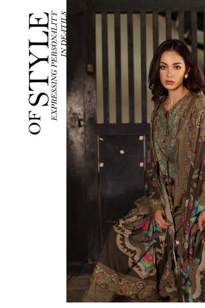 Charizma Aniiq ANW7-05 | Linen Suit | Pak Cloth House