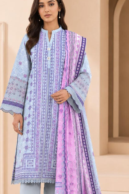 Sapphire CL11-103 | Digital Embroidered Linen Suit | Pak Cloth House