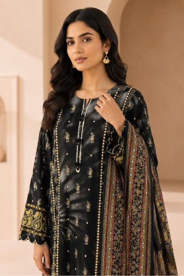 Sapphire CL11-105 | Digital Embroidered Linen Suit | Pak Cloth House