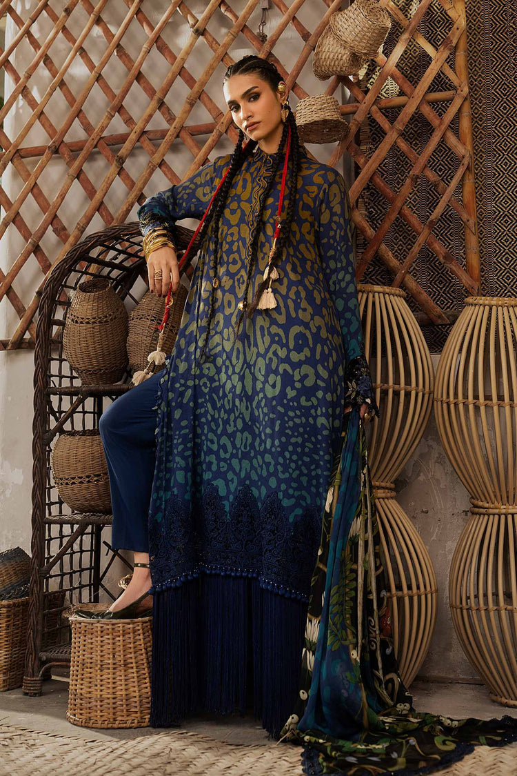 3 Piece Unstiched Embroidered Cambric Suit