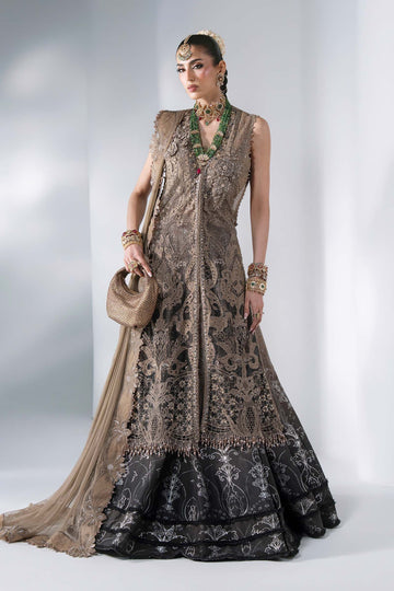 Maria B Mbroidered Wedding Edition ’26 D2 — Antique Bronze