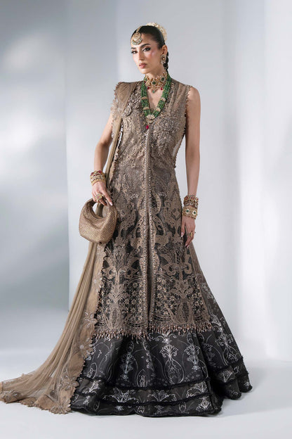 Maria B Mbroidered Wedding Edition ’26 D2 — Antique Bronze