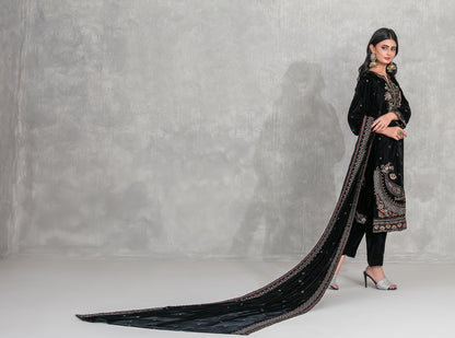 Sincera by Tawakkal D-5710 | Embroidered Velvet Suit | Pak Cloth House
