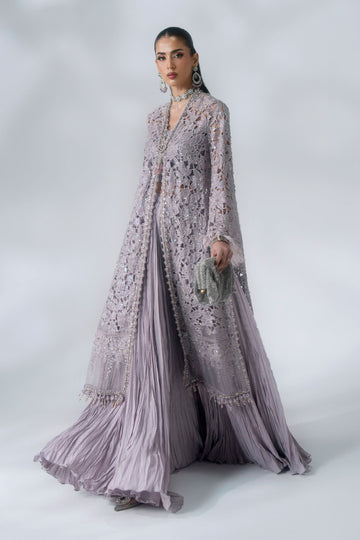 Maria B Mbroidered Wedding Edition ’26 D5 — Dusty Lilac