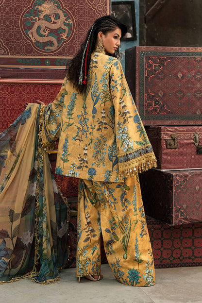 3 Piece Unstiched Embroidered Cambric Suit