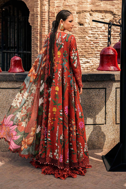 3 Piece Unstiched Embroidered Cambric Suit