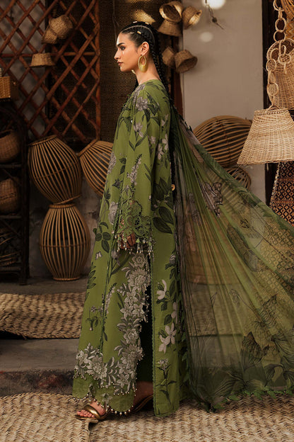 3 Piece Unstiched Embroidered Cambric Suit