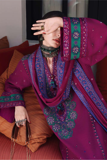 Mushq Reina Rouge Silk Suit