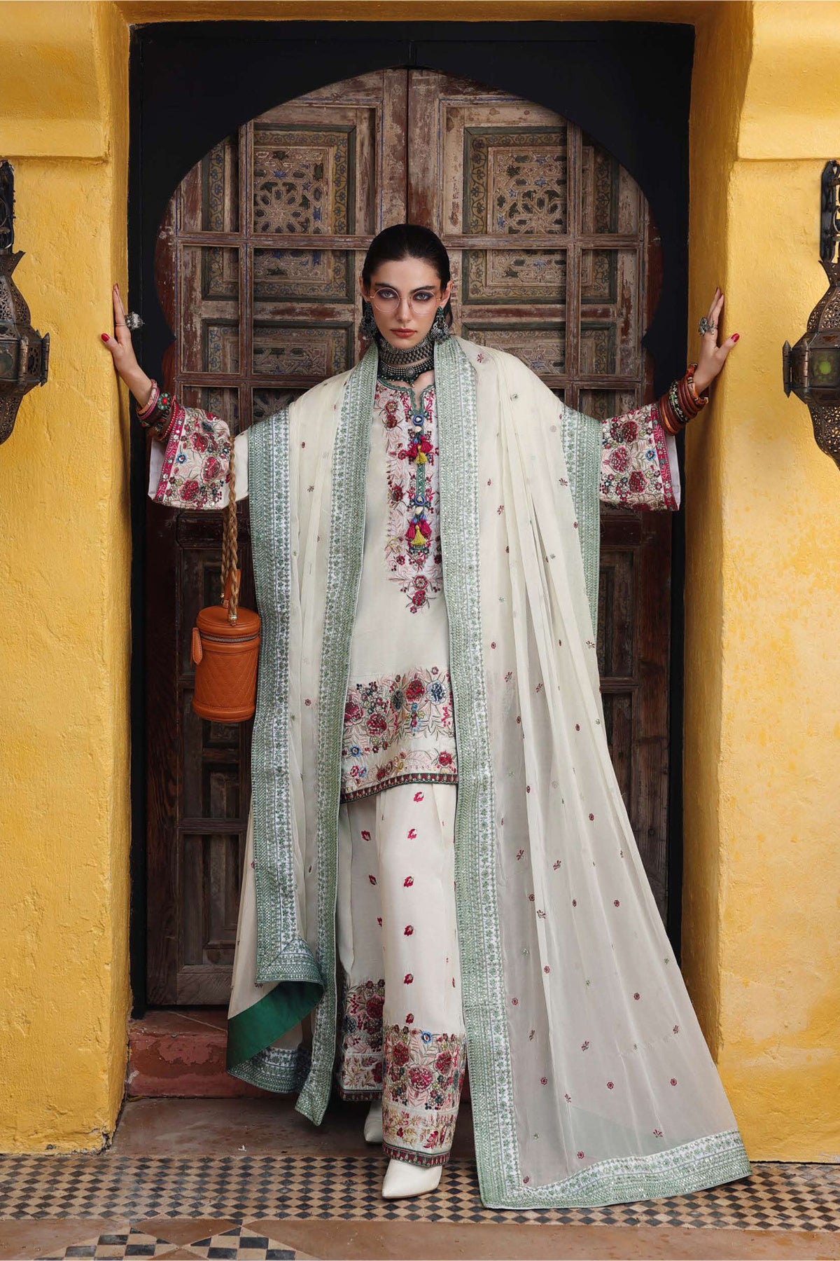 Mushq Vivienne Rose Silk Suit