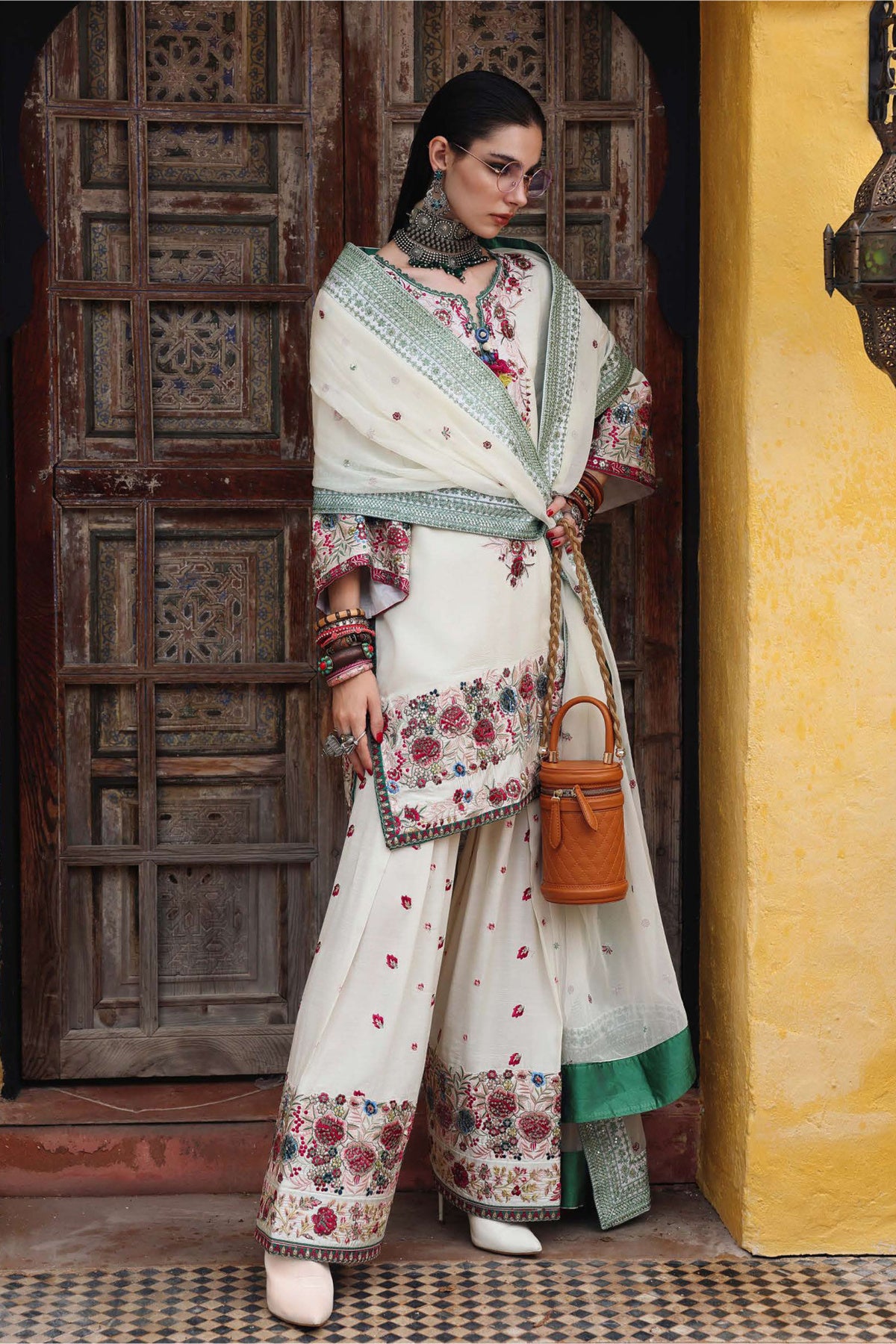 Mushq Vivienne Rose Silk Suit
