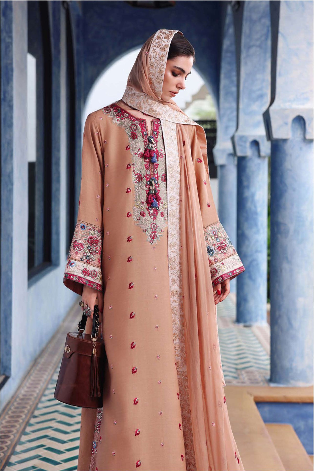 Mushq Belladona Royale Silk Suit