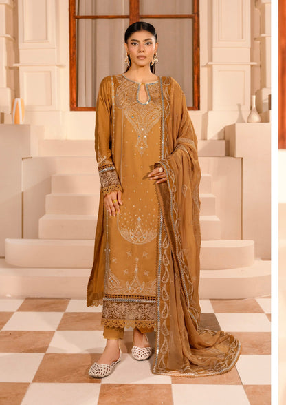 Marjjan MZV-63 Rust Unstitched Suit
