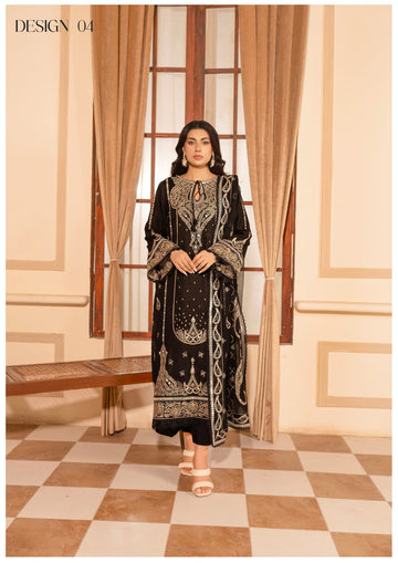 Marjjan MZV-63 Black Unstitched Suit