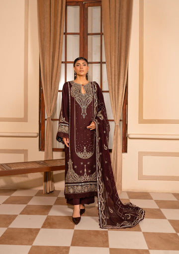 Marjjan MZV-63 Plum Unstitched Suit