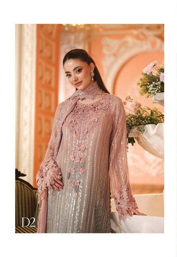 Maria.B MPC-07-02 Unstitched Chiffon Suit