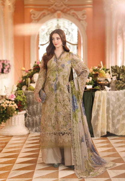 Maria.B MPC-07-03 Unstitched Chiffon Suit