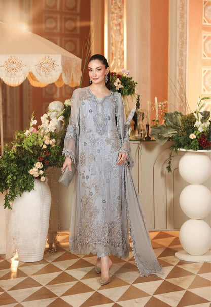 Maria.B MPC-07-06 Unstitched Chiffon Suit